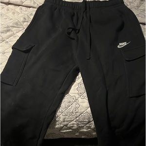 Slightly used Nike cargo sweatpants